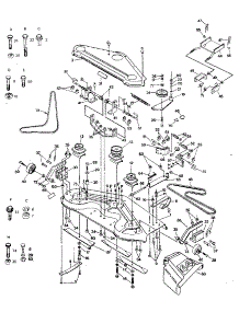 Mower parts for Craftsman Front-Engine Lawn Tractor 917254430 from AppliancePartsPros.com
