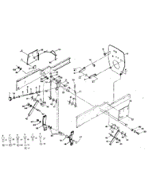 Mower Lift parts for Craftsman Front-Engine Lawn Tractor 917254440 from AppliancePartsPros.com