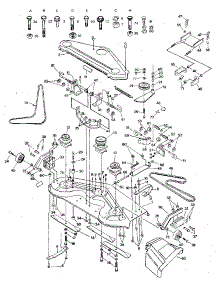 Mower parts for Craftsman Front-Engine Lawn Tractor 917254440 from AppliancePartsPros.com