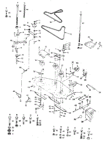 Mower parts for Craftsman Front-Engine Lawn Tractor 917254450 from AppliancePartsPros.com