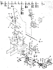 Steering Assembly parts for Craftsman Front-Engine Lawn Tractor 917254460 from AppliancePartsPros.com