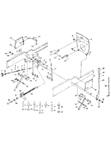 Mower Lift parts for Craftsman Front-Engine Lawn Tractor 917254480 from AppliancePartsPros.com