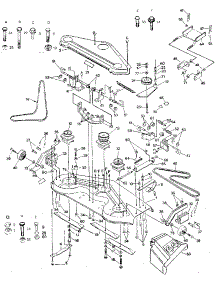 Mower parts for Craftsman Front-Engine Lawn Tractor 917254480 from AppliancePartsPros.com
