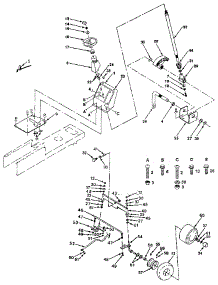 Steering And Front Axle parts for Craftsman Front-Engine Lawn Tractor 917254521 from AppliancePartsPros.com