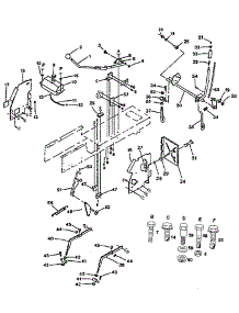 Lift Adjustment parts for Craftsman Front-Engine Lawn Tractor 917254530 from AppliancePartsPros.com