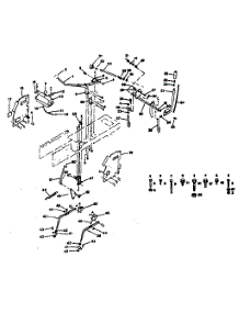 Lift Adjustment parts for Craftsman Front-Engine Lawn Tractor 917254561 from AppliancePartsPros.com