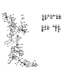 Steering And Front Axle parts for Craftsman Front-Engine Lawn Tractor 917254561 from AppliancePartsPros.com