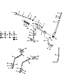 Lift Adjustment parts for Craftsman Front-Engine Lawn Tractor 917254580 from AppliancePartsPros.com