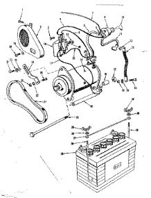 Electrical System parts for Craftsman Front-Engine Lawn Tractor 91725460 from AppliancePartsPros.com