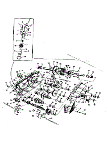 Transaxle parts for Craftsman Front-Engine Lawn Tractor 91725460 from AppliancePartsPros.com