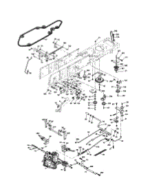 Drive parts for Craftsman Front-Engine Lawn Tractor 917254600 from AppliancePartsPros.com