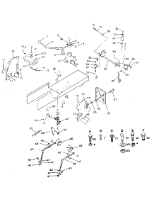 Lift Adjustment parts for Craftsman Front-Engine Lawn Tractor 917254611 from AppliancePartsPros.com