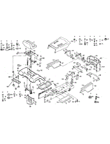 Enclosure parts for Craftsman Front-Engine Lawn Tractor 917254622 from AppliancePartsPros.com
