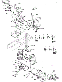 Steering And Front Axle parts for Craftsman Front-Engine Lawn Tractor 917254622 from AppliancePartsPros.com