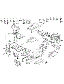 Enclosure parts for Craftsman Front-Engine Lawn Tractor 917254630 from AppliancePartsPros.com