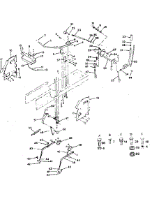 Lift Adjustment parts for Craftsman Front-Engine Lawn Tractor 917254630 from AppliancePartsPros.com