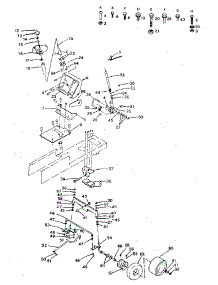 Steering And Front Axle parts for Craftsman Front-Engine Lawn Tractor 917254631 from AppliancePartsPros.com