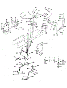 Lift Adjustment parts for Craftsman Front-Engine Lawn Tractor 917254640 from AppliancePartsPros.com
