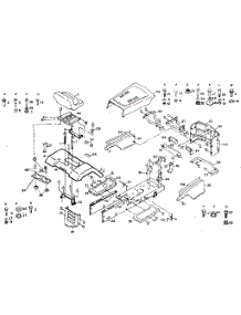 Enclosure parts for Craftsman Front-Engine Lawn Tractor 917254641 from AppliancePartsPros.com