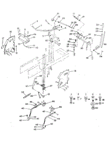 Lift Adjustment parts for Craftsman Front-Engine Lawn Tractor 917254641 from AppliancePartsPros.com