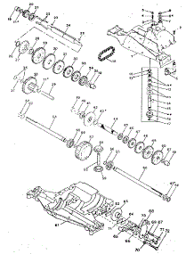 Transaxle parts for Craftsman Front-Engine Lawn Tractor 917254642 from AppliancePartsPros.com