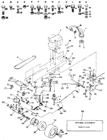 Drive parts for Craftsman Front-Engine Lawn Tractor 917254650 from AppliancePartsPros.com