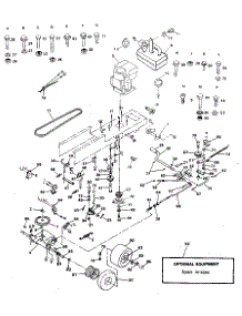 Drive parts for Craftsman Front-Engine Lawn Tractor 917254660 from AppliancePartsPros.com