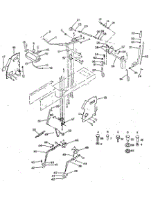 Lift Adjustment parts for Craftsman Front-Engine Lawn Tractor 917254670 from AppliancePartsPros.com