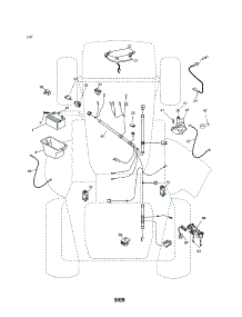 Electrical parts for Craftsman Front-Engine Lawn Tractor 917254690 from AppliancePartsPros.com