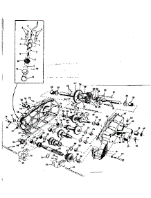 Transaxle parts for Craftsman Front-Engine Lawn Tractor 91725470 from AppliancePartsPros.com
