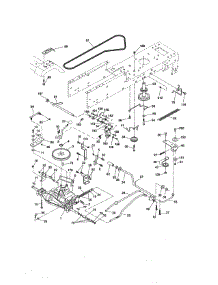Ground Drive parts for Craftsman Front-Engine Lawn Tractor 917254700 from AppliancePartsPros.com