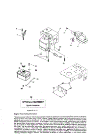 Engine parts for Craftsman Front-Engine Lawn Tractor 917254703 from AppliancePartsPros.com