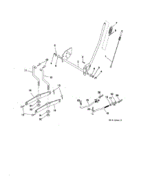 Lift parts for Craftsman Front-Engine Lawn Tractor 917254703 from AppliancePartsPros.com