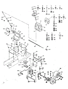 Steering Assembly parts for Craftsman Front-Engine Lawn Tractor 917254720 from AppliancePartsPros.com