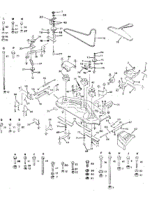 Mower parts for Craftsman Front-Engine Lawn Tractor 917254720 from AppliancePartsPros.com
