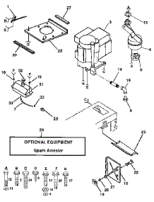Engine parts for Craftsman Front-Engine Lawn Tractor 917254750 from AppliancePartsPros.com
