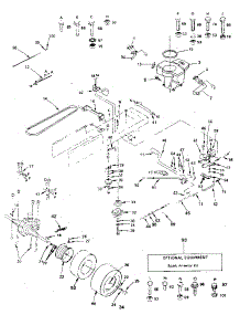 Drive parts for Craftsman Front-Engine Lawn Tractor 917254760 from AppliancePartsPros.com