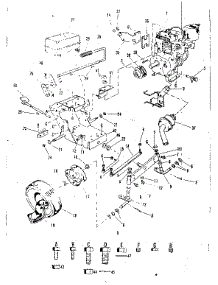 Engine parts for Craftsman Front-Engine Lawn Tractor 91725480 from AppliancePartsPros.com
