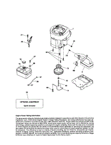 Engine parts for Craftsman Front-Engine Lawn Tractor 917254801 from AppliancePartsPros.com