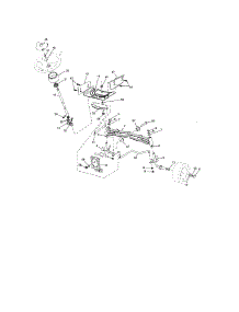 Steering parts for Craftsman Front-Engine Lawn Tractor 917254801 from AppliancePartsPros.com