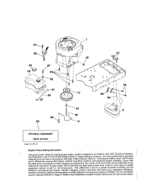 Engine parts for Craftsman Front-Engine Lawn Tractor 917254810 from AppliancePartsPros.com