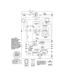 Schematic Diagram parts for Craftsman Front-Engine Lawn Tractor 917254810 from AppliancePartsPros.com