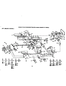 18 Hydrodrive Tractor / Lift Linkage & Firewall parts for Craftsman Front-Engine Lawn Tractor 917254812 from AppliancePartsPros.com