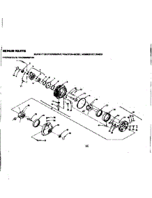 20 Hydrodrive Tractor / Hydrostatic Transmission parts for Craftsman Front-Engine Lawn Tractor 917254820 from AppliancePartsPros.com