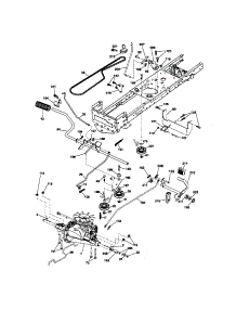 Ground Drive parts for Craftsman Front-Engine Lawn Tractor 917254831 from AppliancePartsPros.com