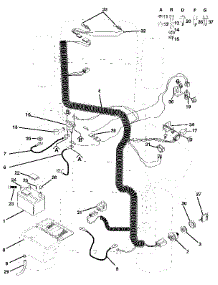 Electrical parts for Craftsman Front-Engine Lawn Tractor 917254850 from AppliancePartsPros.com