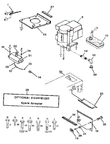 Engine parts for Craftsman Front-Engine Lawn Tractor 917254850 from AppliancePartsPros.com