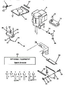 Engine parts for Craftsman Front-Engine Lawn Tractor 917254851 from AppliancePartsPros.com