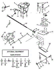 Engine parts for Craftsman Front-Engine Lawn Tractor 917254860 from AppliancePartsPros.com