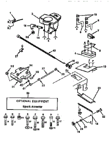 Engine parts for Craftsman Front-Engine Lawn Tractor 917254861 from AppliancePartsPros.com